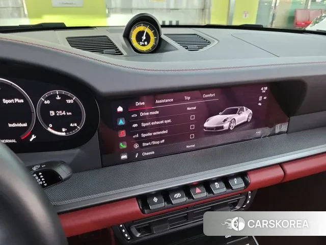 Porsche 911(992) 2023 Темно-зеленый из Кореи, фото 5