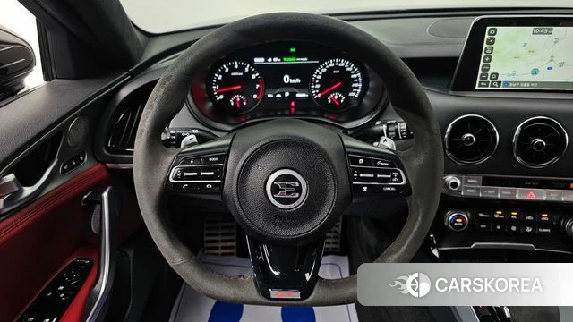 Kia Stinger 2018 Синий из Кореи, фото 5