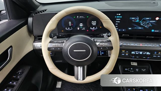 Hyundai Kona Hybrid (SX2) 2023 Зеленый из Кореи, фото 5