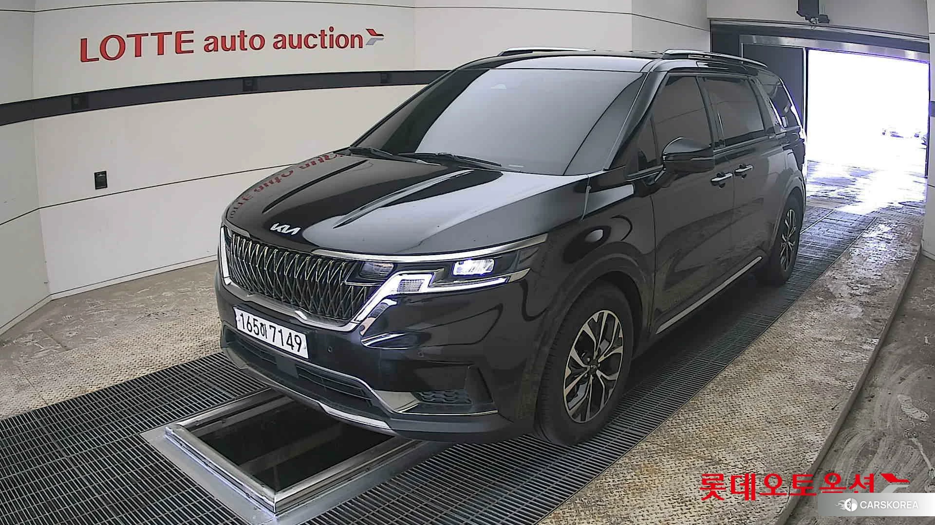 Kia Carnival 2022 Aurora Black Pearl из Кореи, фото 5