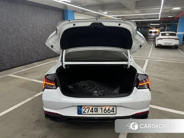 Hyundai Avante (CN7) 2022 Белый из Кореи, фото 5