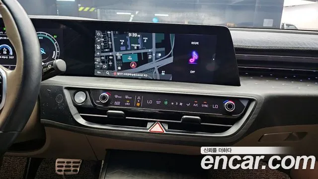 Kia K8 Hybrid 2023 Черный из Кореи, фото 5