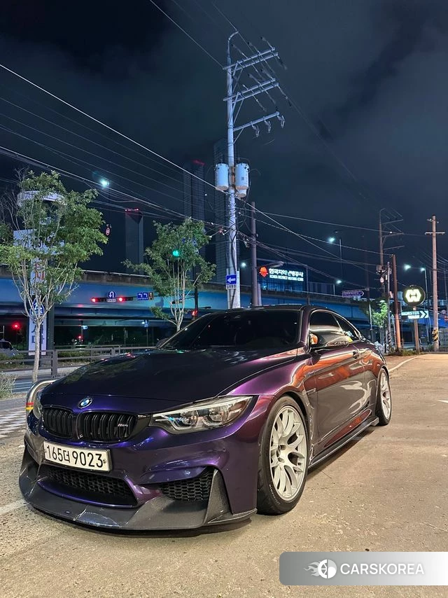 BMW M4 (F82) 2018 Фиолетовый из Кореи, фото 5