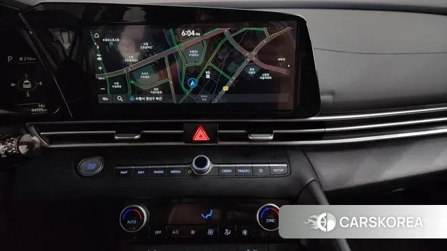 Hyundai Avante (CN7) 2022 Черный из Кореи, фото 5