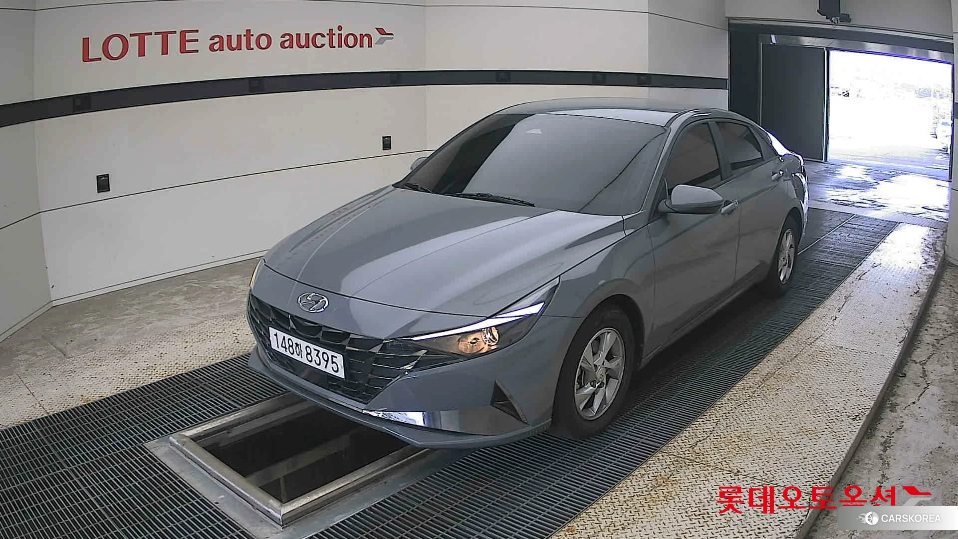 Hyundai Avante 2021 Electric Gray из Кореи, фото 5