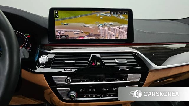 BMW 5 Series (G30) 2022 Синий из Кореи, фото 5