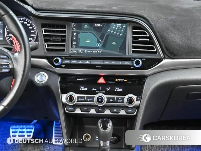 Hyundai The New Avante AD 2018 Черный из Кореи, фото 5