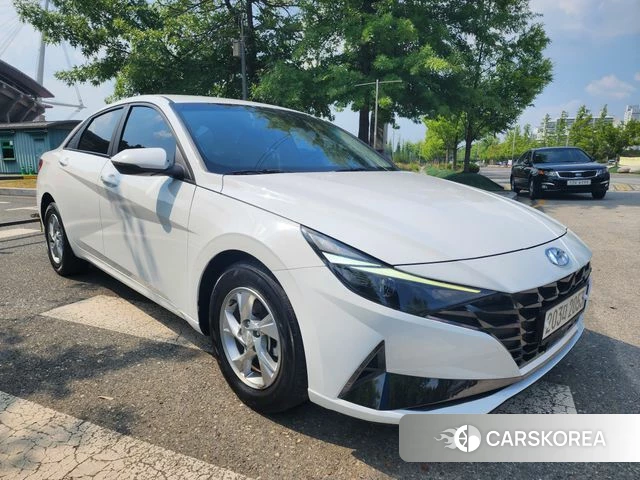 Hyundai Avante (CN7) 2022 Белый из Кореи, фото 5