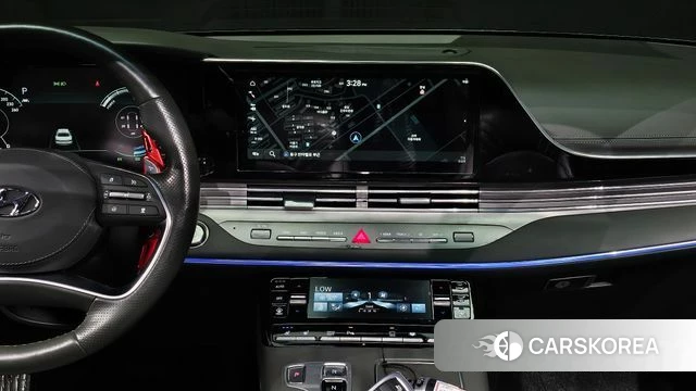 Hyundai The New Grandeur IG Hybrid 2021 Синий из Кореи, фото 5