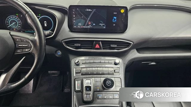 Hyundai The New Santa Fe 2021 Белый из Кореи, фото 5