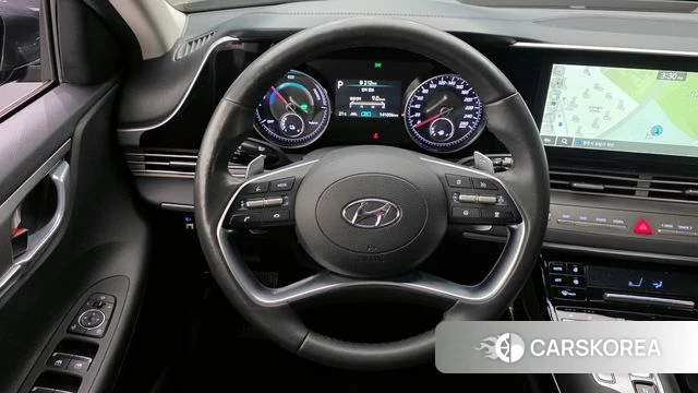 Hyundai The New Grandeur IG Hybrid 2021 Серый из Кореи, фото 5