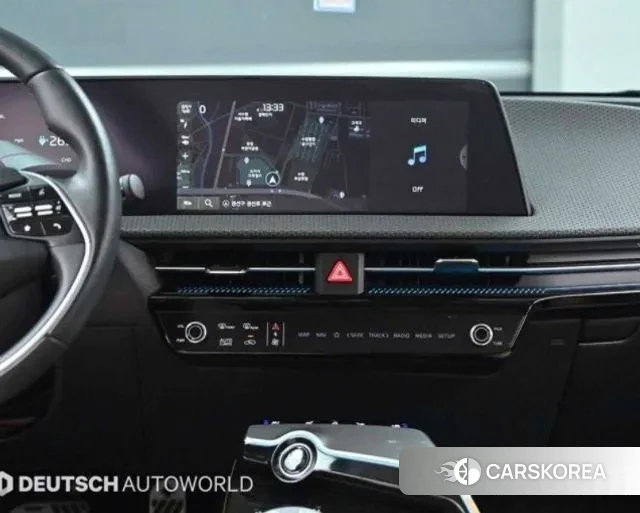 Kia EV6 2022 Черный из Кореи, фото 5