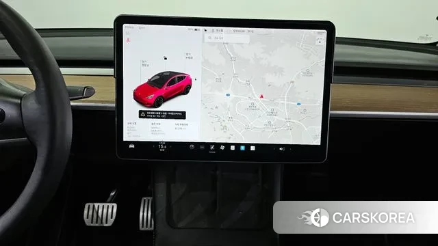 Tesla Model Y 2021 Красный из Кореи, фото 5