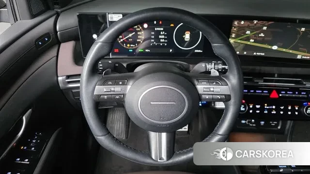 Hyundai The New Tucson Hybrid (NX4) 2024 Серый из Кореи, фото 5