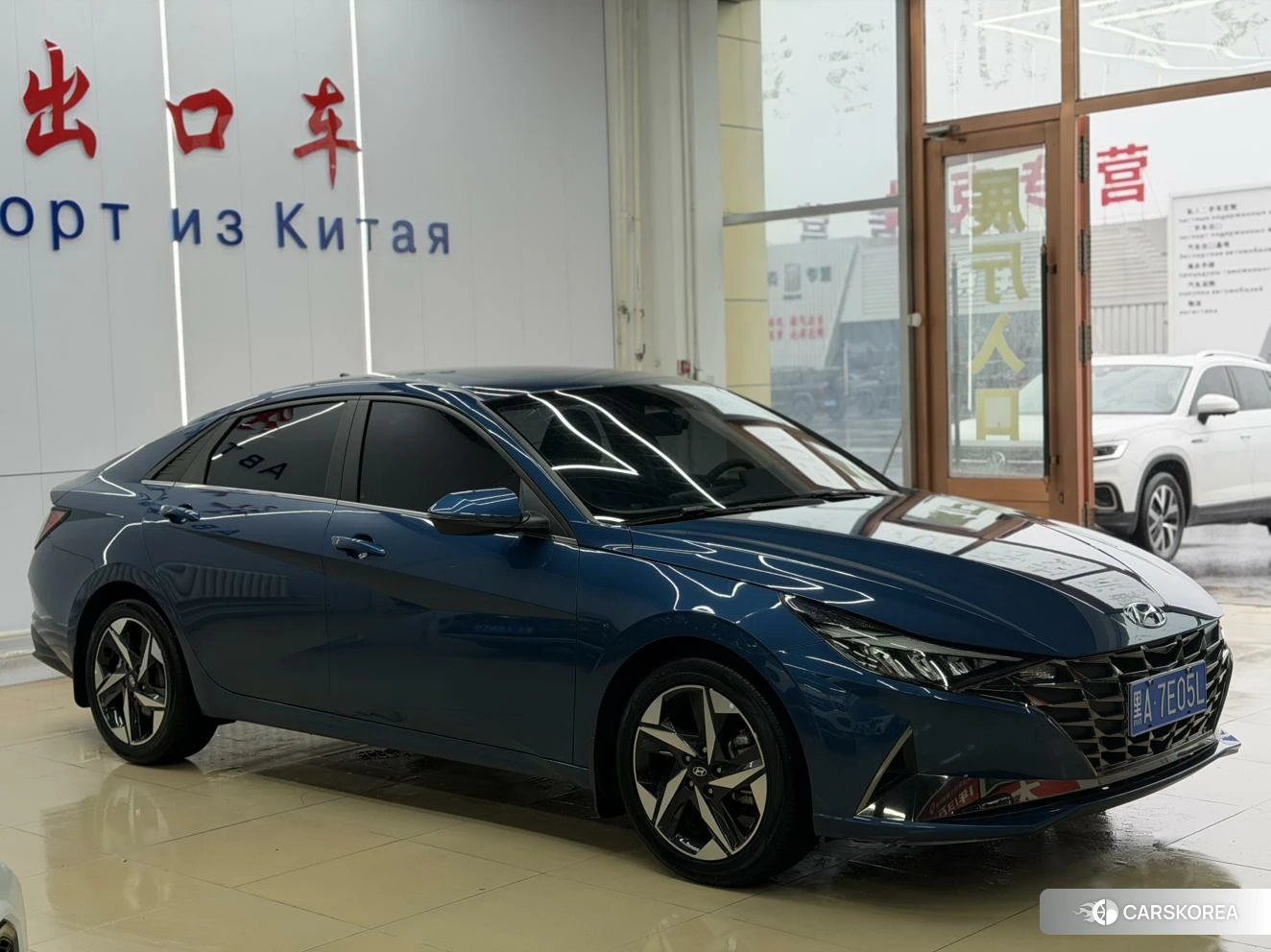 Hyundai Elantra 2022 Синий из Китая, фото 5