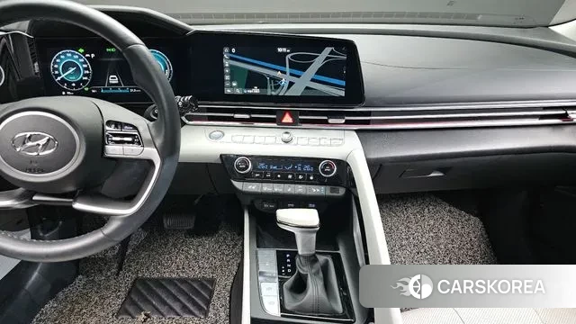 Hyundai Avante Hybrid (CN7) 2023 Серый из Кореи, фото 5