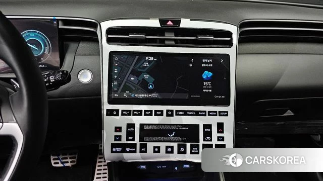 Hyundai Tucson Hybrid (NX4) 2023 Белый из Кореи, фото 5