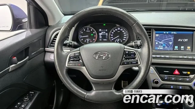 Hyundai Avante AD 2018 Синий из Кореи, фото 5