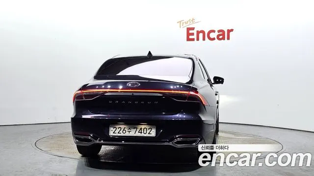 Hyundai The New Grandeur IG 2021 Синий из Кореи, фото 5