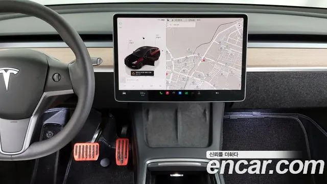 Tesla Model Y 2022 Черный из Кореи, фото 5