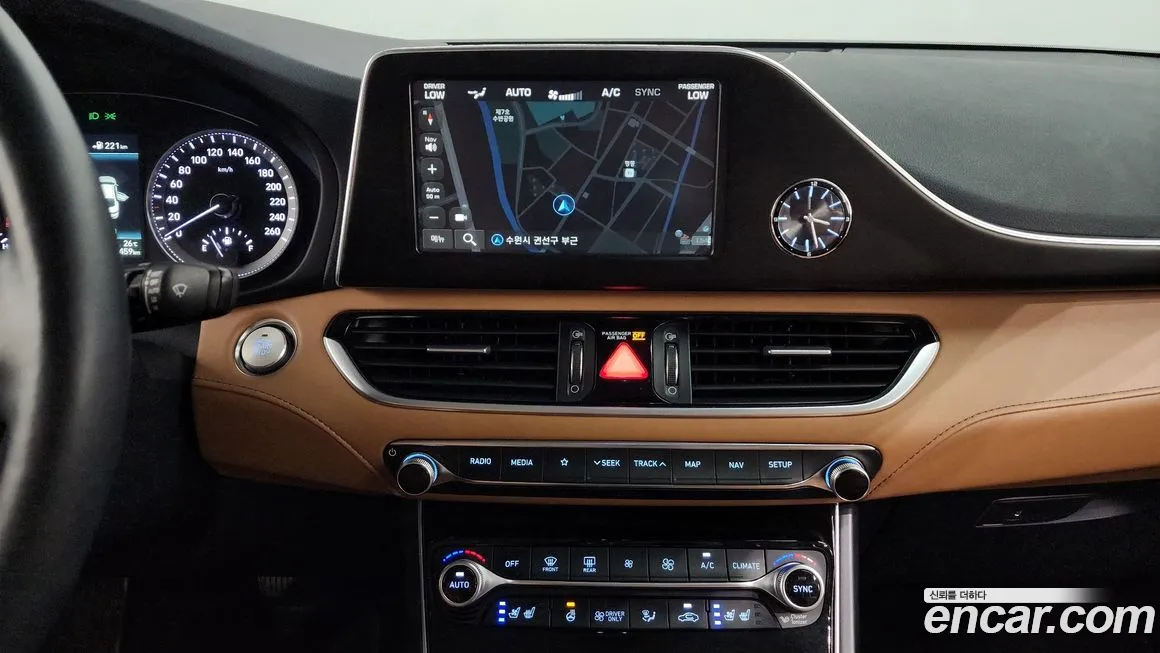 Hyundai Grandeur IG Hybrid 2018 Синий из Кореи, фото 5