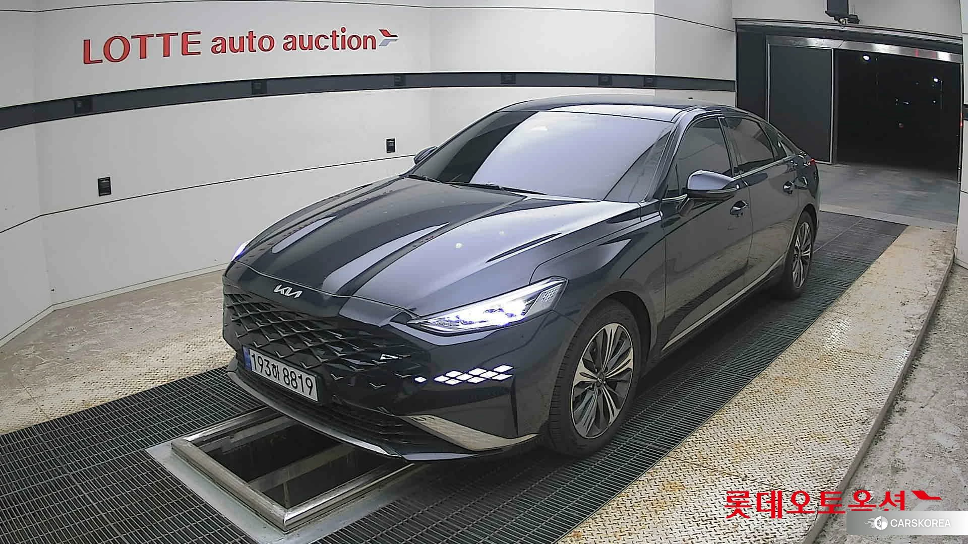 Kia K8 2022 Gravity Blue из Кореи, фото 5