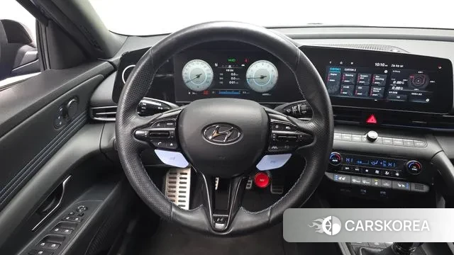 Hyundai Avante (CN7) 2022 Синий из Кореи, фото 5