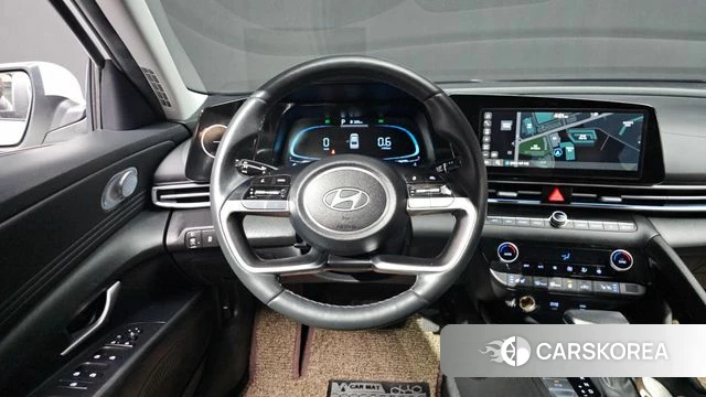 Hyundai The New Avante (CN7) 2023 Белый из Кореи, фото 5