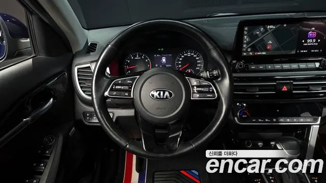 Kia Seltos 2019 Синий из Кореи, фото 5