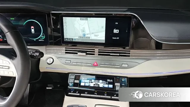 Hyundai The New Grandeur IG Hybrid 2022 Белый из Кореи, фото 5