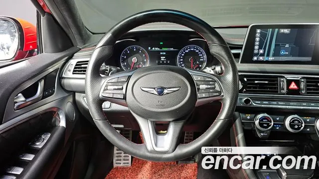 Genesis G70 2018 Красный из Кореи, фото 5