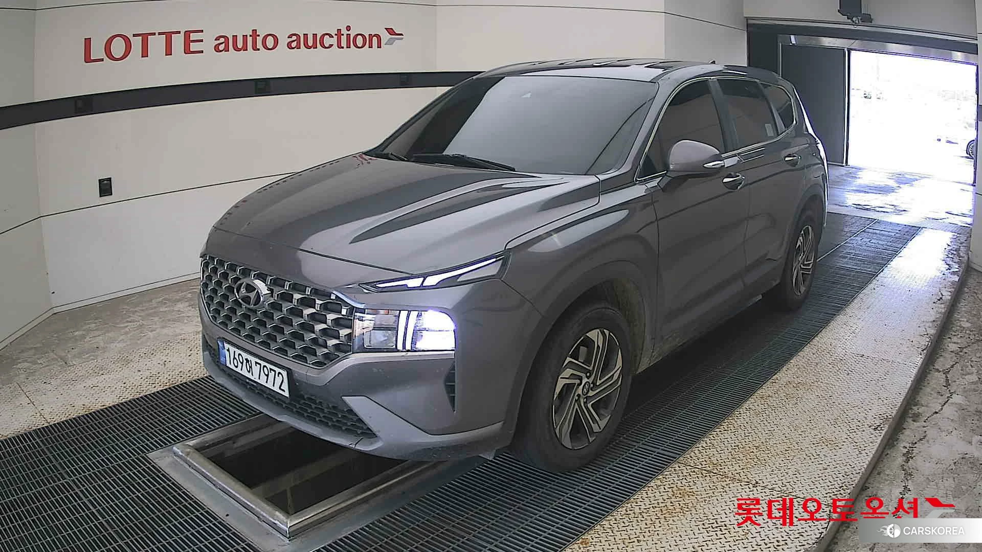 Hyundai Santa Fe 2022 Magnetic Grey Metallic из Кореи, фото 5