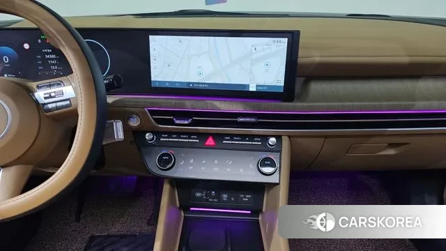 Hyundai Sonata D Edge (DN8) 2023 Черный из Кореи, фото 5