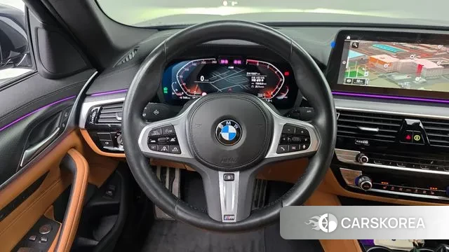 BMW 5 Series (G30) 2023 Черный из Кореи, фото 5