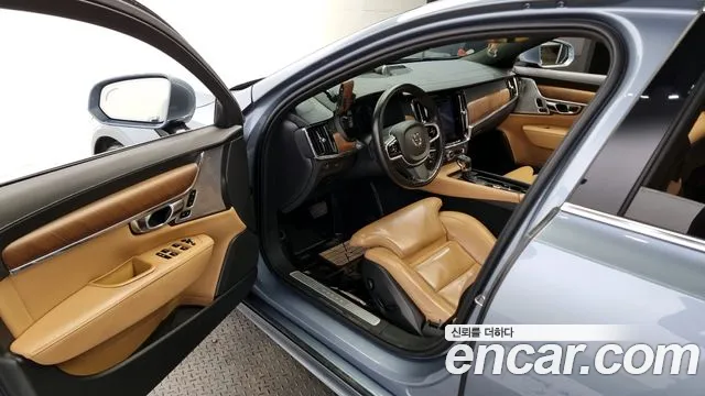 Volvo S90 2018 Небесно-голубой из Кореи, фото 5