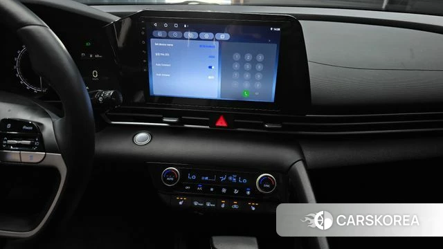 Hyundai Avante Hybrid (CN7) 2023 Белый из Кореи, фото 5