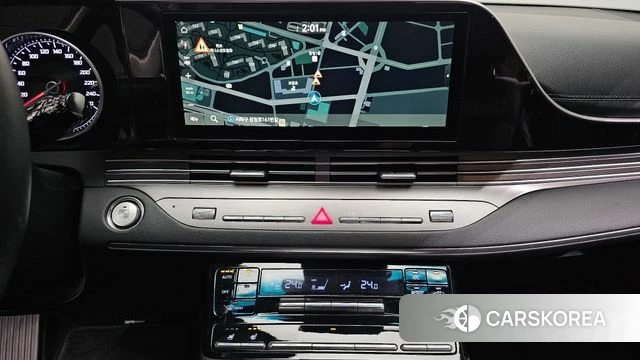 Hyundai The New Grandeur IG Hybrid 2021 Черный из Кореи, фото 5