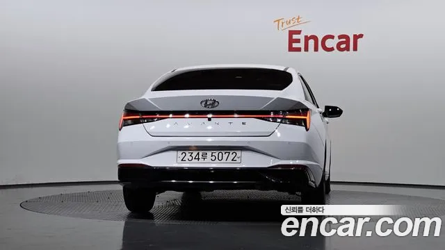 Hyundai Avante (CN7) 2021 Белый из Кореи, фото 5