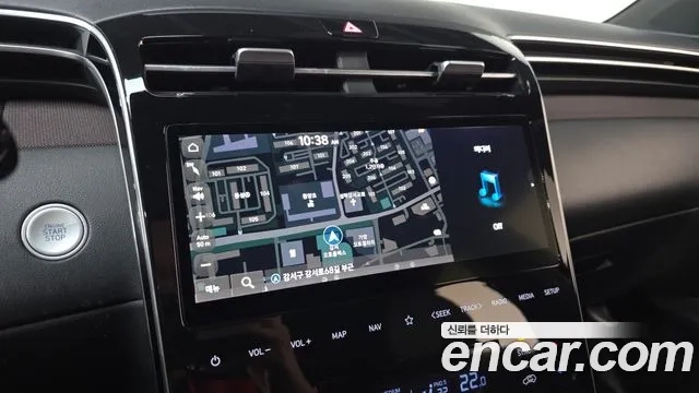 Hyundai Tucson Hybrid (NX4) 2021 Зеленый из Кореи, фото 5