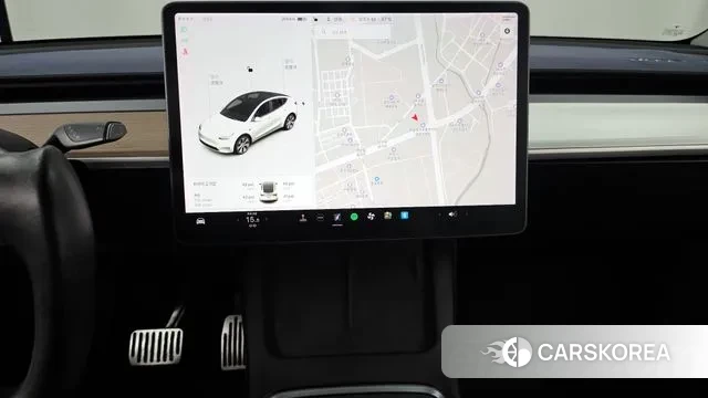 Tesla Model Y 2021 Белый из Кореи, фото 5
