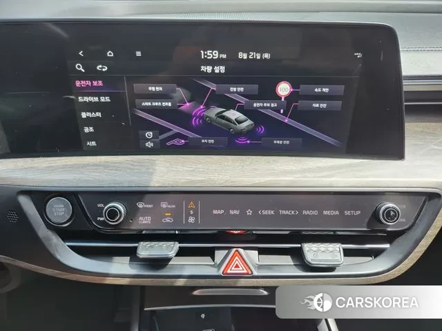 Kia K8 2021 Черный из Кореи, фото 5