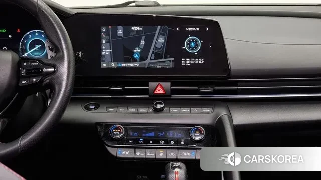 Hyundai Avante (CN7) 2023 Черный из Кореи, фото 5