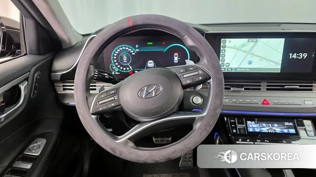 Hyundai The New Grandeur IG Hybrid 2021 Черный из Кореи, фото 5