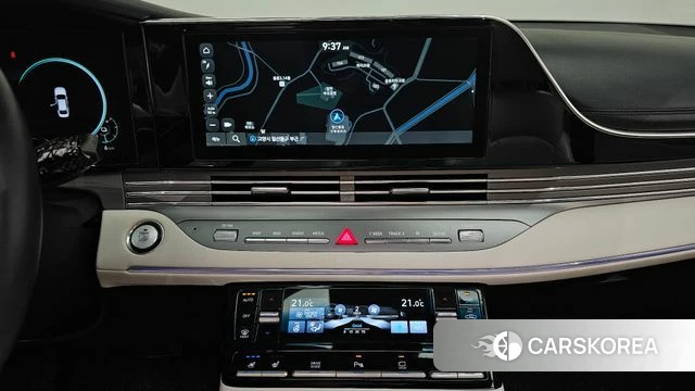 Hyundai The New Grandeur IG Hybrid 2022 Черный из Кореи, фото 5