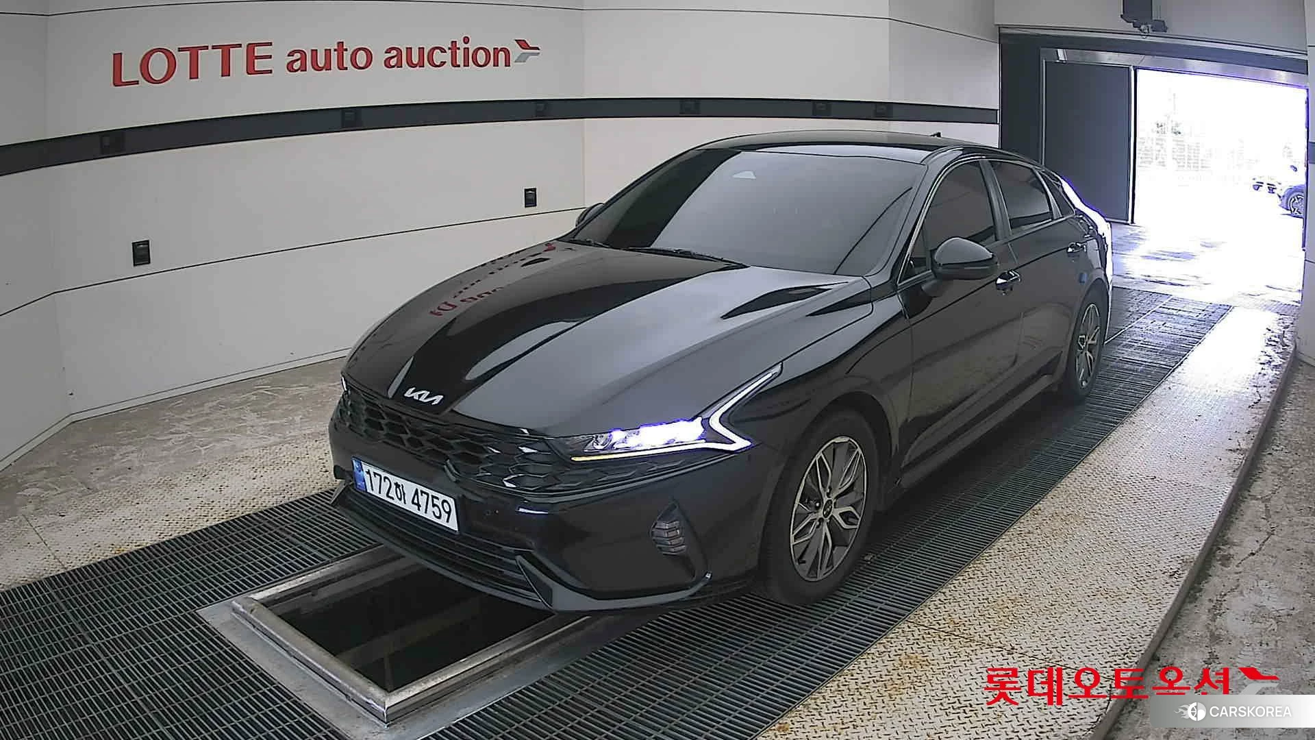Kia K5 Hybrid 2022 Aurora Black Pearl из Кореи, фото 5