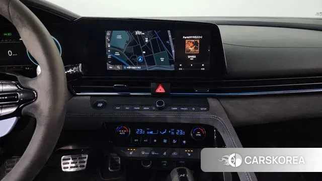 Hyundai Avante (CN7) 2021 Небесно-голубой из Кореи, фото 5