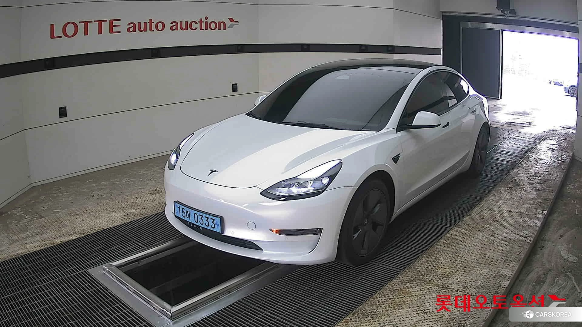 Tesla Model 3 Long Range 2022 Pearl White Multi-coat из Кореи, фото 5