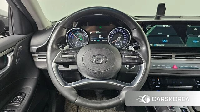 Hyundai The New Grandeur IG Hybrid 2021 Серый из Кореи, фото 5