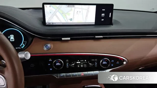 Genesis GV70 2021 Черный из Кореи, фото 5