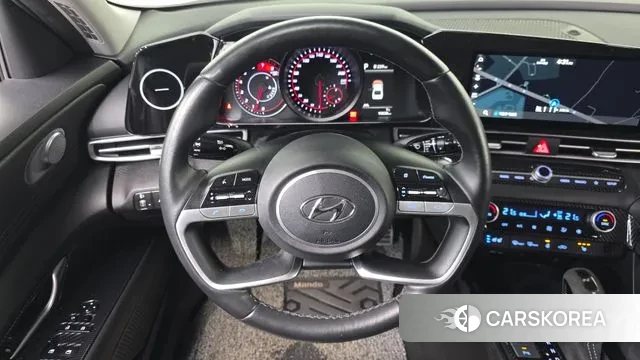 Hyundai Avante (CN7) 2022 Белый из Кореи, фото 5